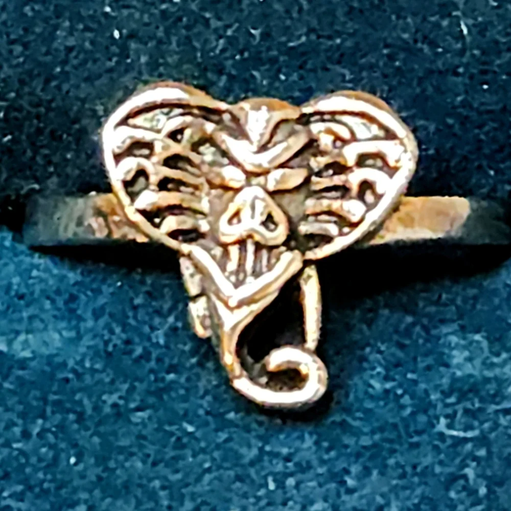 Silver VIPER Ring Size 5 - Picture 1 of 3